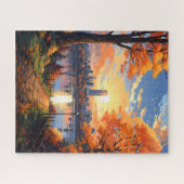 Jigsaw Puzzle im Herbst (Horizontal)