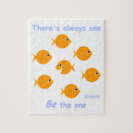 Jigsaw Puzzle, inspirierendes Motivierend Klassenz Puzzle (Vertikal)