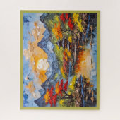 JIGSAW PUZZLE - Japanische Landschaft - Digitale K (Vertikal)