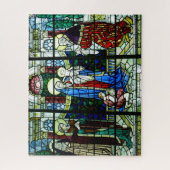 Jigsaw Puzzle: Jesus & Mary gestanztes Glas Puzzle (Vertikal)