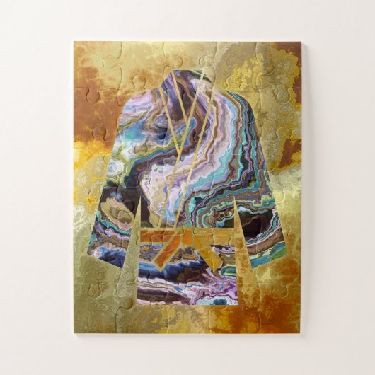 Jigsaw Puzzle - Karate Judo Keikogi (Vertikal)