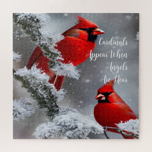 Jigsaw Puzzle Kardinals erscheinen, wenn Engel in (Horizontal)