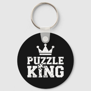 Jigsaw Puzzle King Schlüsselanhänger