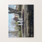 Jigsaw Puzzle - Kingston Ontario Park Fountain (Vertikal)