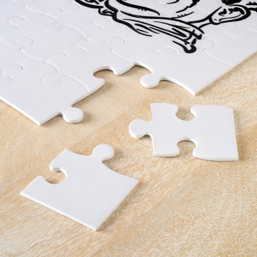 Jigsaw Puzzle Koch (Seite)