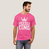 Jigsaw-Puzzle-König T-Shirt (Vorne ganz)