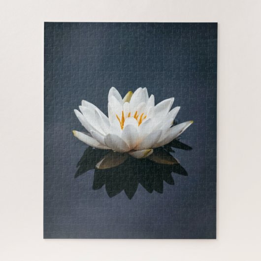 JIGSAW PUZZLE: LOTUS AUF WASSER PUZZLE (Vertikal)