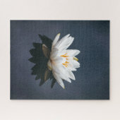 JIGSAW PUZZLE: LOTUS AUF WASSER PUZZLE (Horizontal)