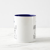 Jigsaw Puzzle Lover Gif Ließ mir dieses eine Stück Zweifarbige Tasse (Mittel)
