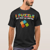 Jigsaw Puzzle Lover Shirt Gift - I Puzzle (Vorderseite)
