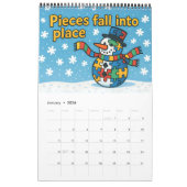 Jigsaw Puzzle lovers gift A Year in Pieces – 2027 Kalender (Jan 2026)