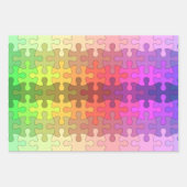 Jigsaw Puzzle Lovers Wrapping Paper Set Geschenkpapier Set (Vorderseite 3)