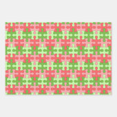 Jigsaw Puzzle Lovers Wrapping Paper Set Geschenkpapier Set (Vorderseite 2)
