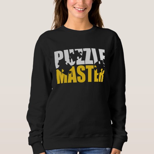 Jigsaw Puzzle Master Sweatshirt (Vorderseite)