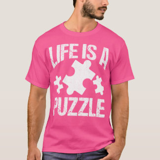 Jigsaw-Puzzle-Meister-Puzzle-Liebhaber T-Shirt