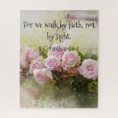 Jigsaw Puzzle mit Geschenkboxen, Walk by Faith (Vertikal)