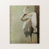 JIGSAW PUZZLE-NESTING SWANS PUZZLE (Vertikal)