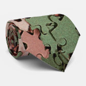 Jigsaw Puzzle Novelty Krawatte (Gerollt)