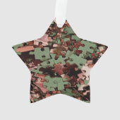Jigsaw Puzzle Novelty Ornament (Rückseite)