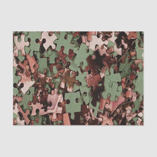 Jigsaw Puzzle Novelty Seidenpapier (Vorderseite)