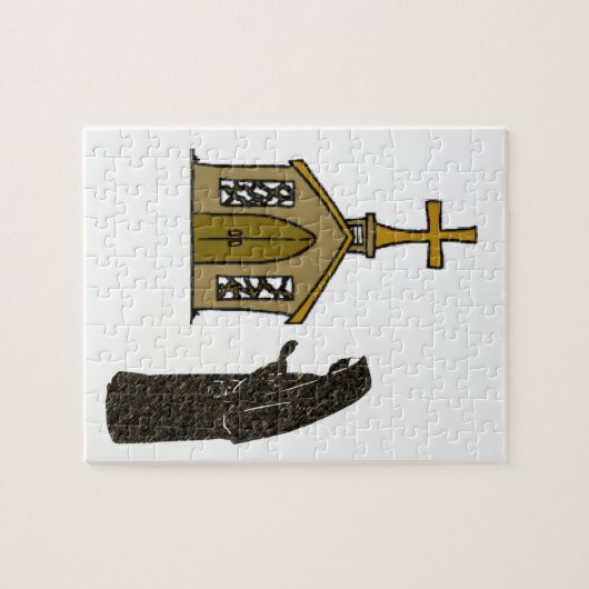 Jigsaw Puzzle Nun (Horizontal)