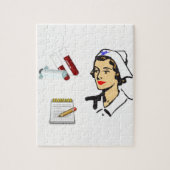 Jigsaw Puzzle Nurse (Vertikal)