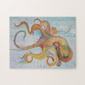 Jigsaw Puzzle Octopus Akryllische Leinwand von JP (Horizontal)