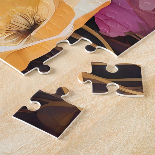 Jigsaw Puzzle of Poppies in einem Feld weichen Far (Seite)