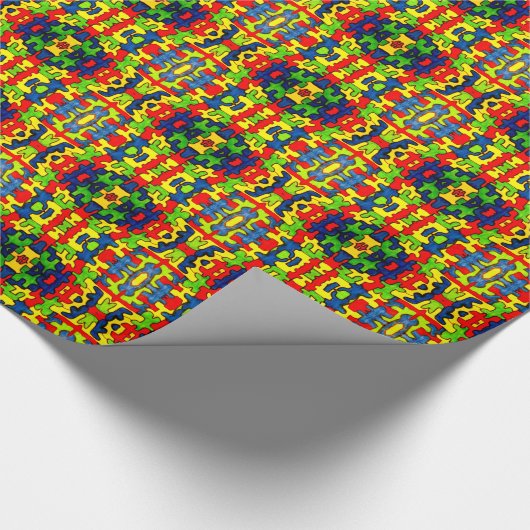 JIGSAW PUZZLE Packpapier (Ecke)