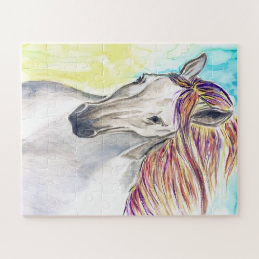 Jigsaw Puzzle Painting (Horizontal)