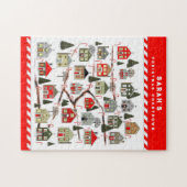 Jigsaw Puzzle - personalisierter Weihnachtsrat (Horizontal)