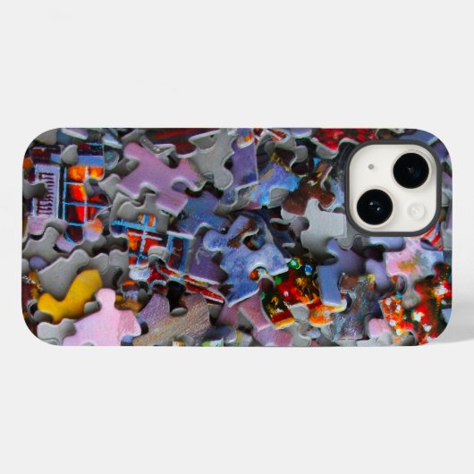 Jigsaw Puzzle Pieces Case-Mate iPhone Hülle (Rückseite (Horizontal))