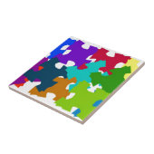 Jigsaw Puzzle Pieces Fliese (Seite)