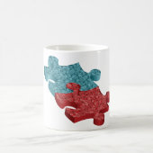 Jigsaw Puzzle Pieces Kaffeetasse (Mittel)