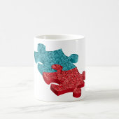 Jigsaw Puzzle Pieces Kaffeetasse