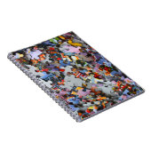 Jigsaw Puzzle Pieces-Notebook Notizblock (Rechte Seite)