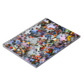 Jigsaw Puzzle Pieces-Notebook Notizblock (Linke Seite)