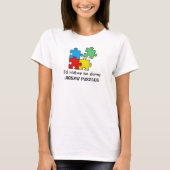 Jigsaw Puzzle Pieces Tee Shirt T - Shirt (Vorderseite)