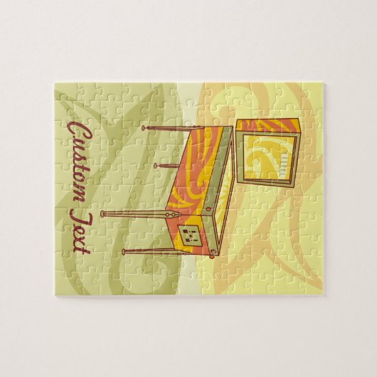 Jigsaw-Puzzle-Pinball Puzzle (Horizontal)