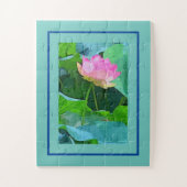 Jigsaw Puzzle Pink Lotus (Vertikal)