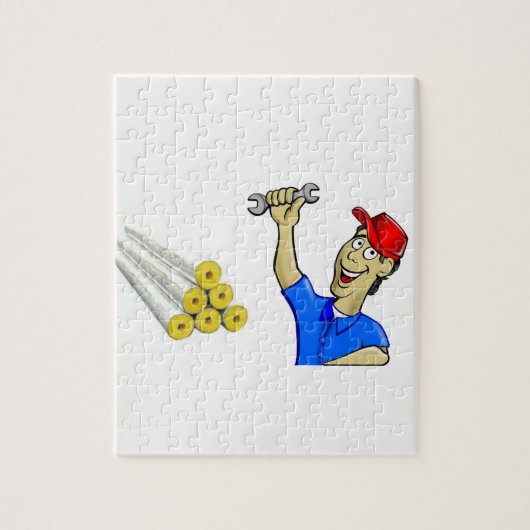 Jigsaw Puzzle Plumber (Vertikal)