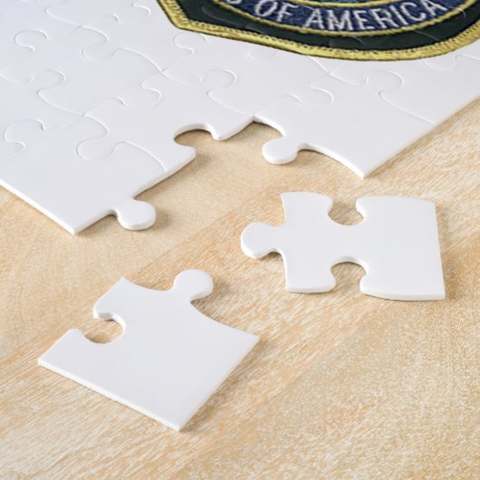 Jigsaw Puzzle Policeman (Seite)