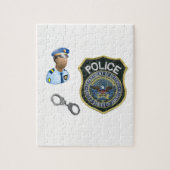 Jigsaw Puzzle Policeman (Vertikal)