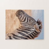 Jigsaw puzzle Portrait of a Zebra (Horizontal)