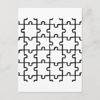 Jigsaw Puzzle Postkarte
