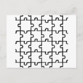 Jigsaw Puzzle Postkarte (Vorderseite)