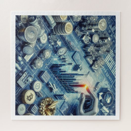 Jigsaw-Puzzle Puzzle (Horizontal)