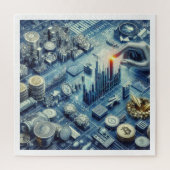 Jigsaw-Puzzle Puzzle (Vertikal)