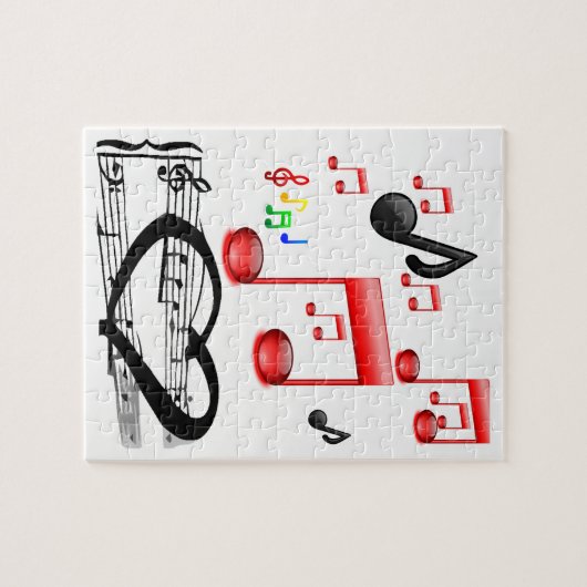 Jigsaw-Puzzle Puzzle (Horizontal)