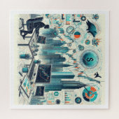 Jigsaw-Puzzle Puzzle (Horizontal)